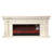 American-style simulated flame electric fireplace-373063562