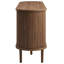 Buffet ovale cannelé de 67 po Harlan