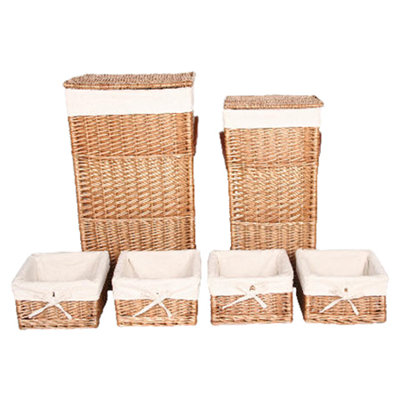 6 Piece Square Laundry Set