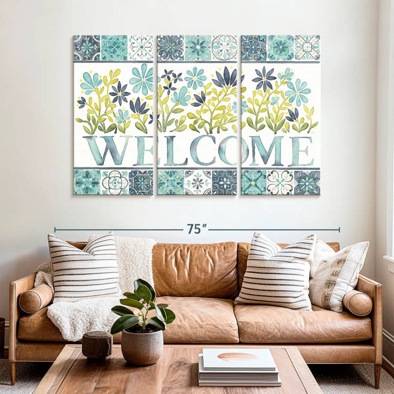 Plaque murale Kema Garden, H 42 po x l 65 po