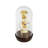 Roman Numeral Metal Mechanical Tabletop Clock-1447094096