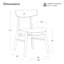 Chaise d'appoint rembourrée-1739395661