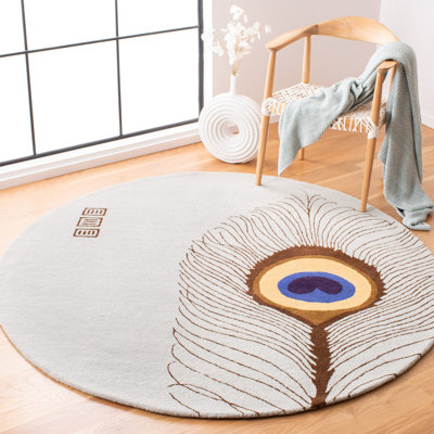 Nonia Hand Tufted Wool And Viscose Rug