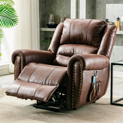 Chucky Faux Leather Heated Massage Chair
