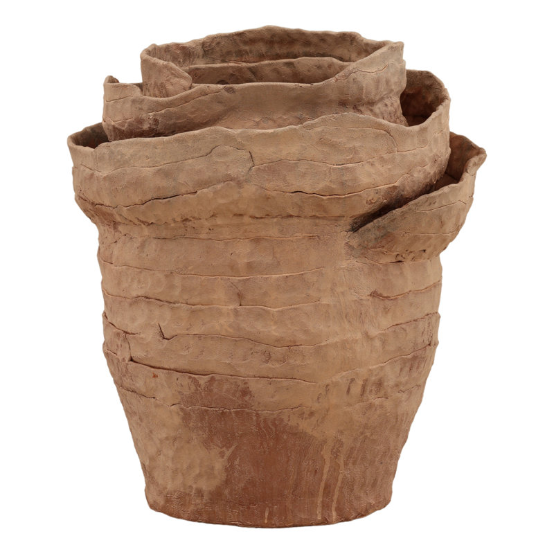 Shai Vase Terracotta