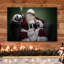 «Christmas Holiday Celebration Santa Claus», reproduction d'art sur toile tendue-71021397
