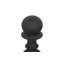 Small Cast Stone Pawn Chess Sculpture-1062422300
