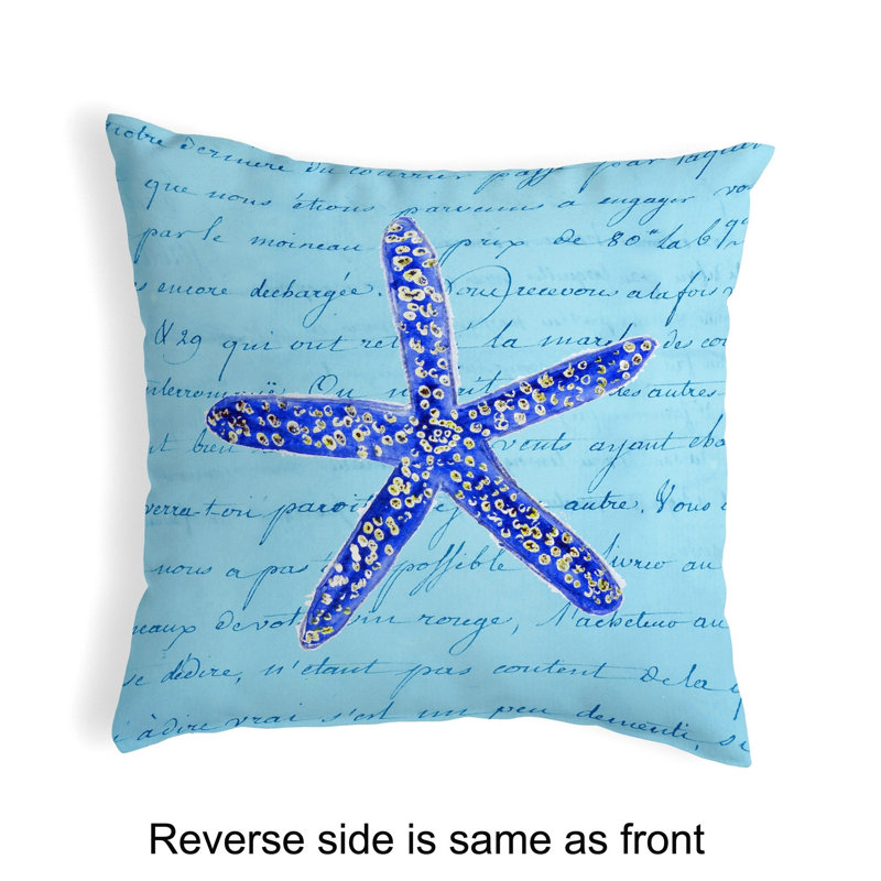  Housse de coussin d'extérieur carré Starfish