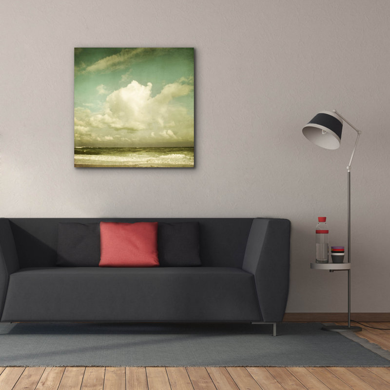 «L let Go Of Time 2» par Irene Thisocki, H 37 po x l 37 po x P 1,5 po
