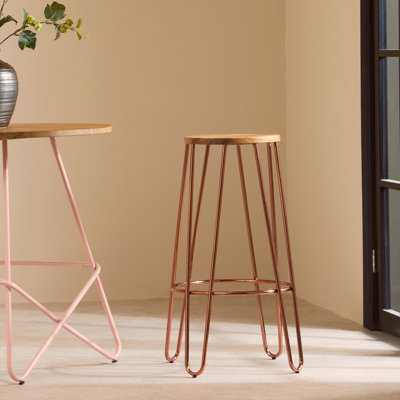 McMahon Counter Stool with Metal Frame