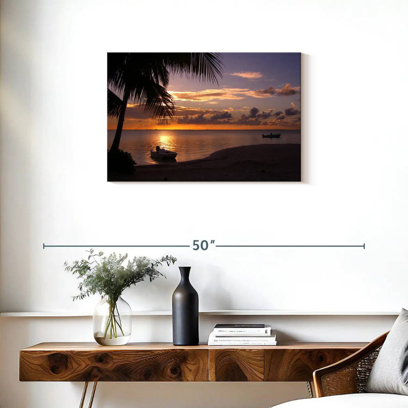 Gillard Evening At Cayman Island, 20" H x 30" W