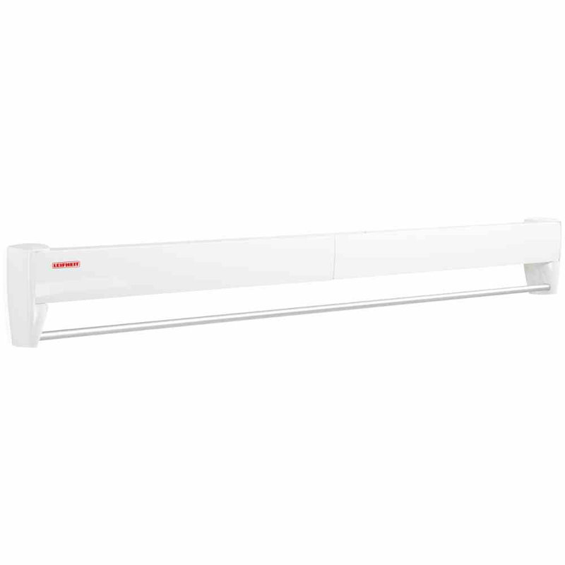 Telegant Plastic Wall-Mounted Drying Rack, 6cm H x 103.5cm W x 10.3cm D