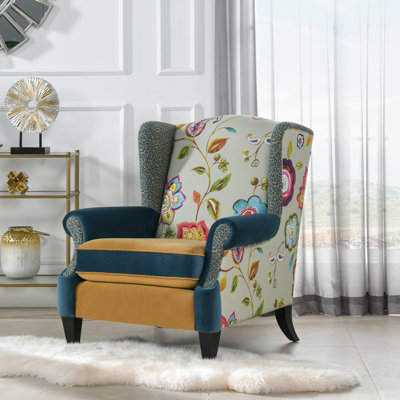 Camborne Upholstered Wingback Chair
