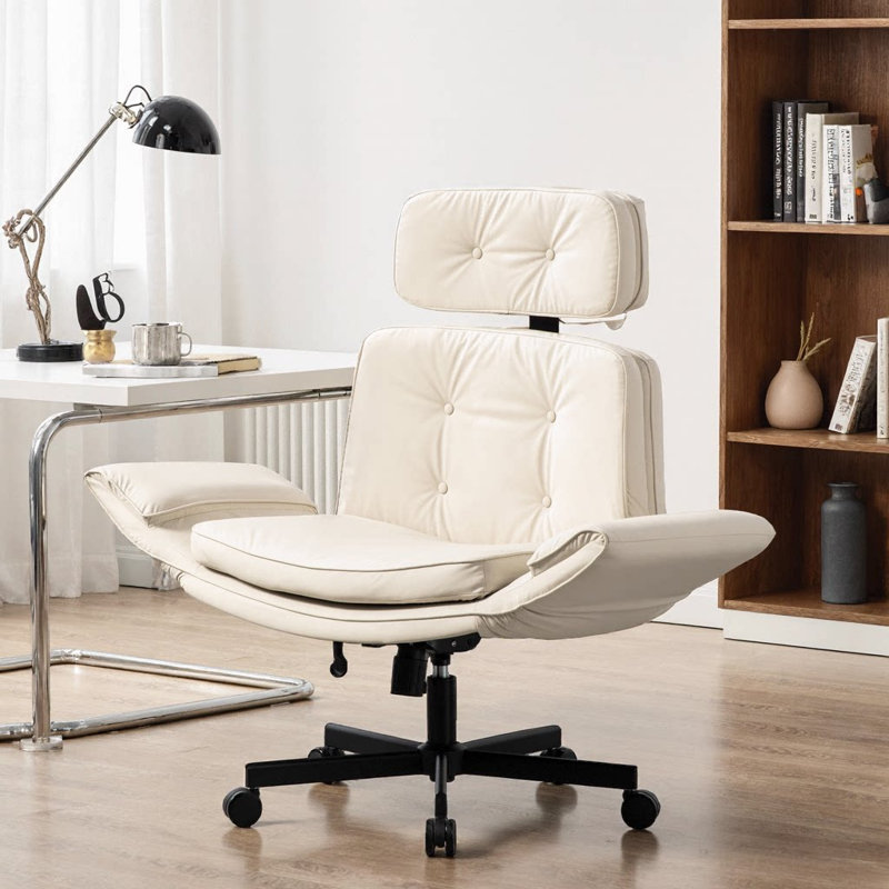 Chaise de bureau Criss, Beige