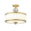 Plafonnier semi-encastré 3 lumières 15,75 po Rudy-1350977224
