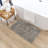 Striped Polyester Machine Washable Knitted Bath Mat-94230203-94230204
