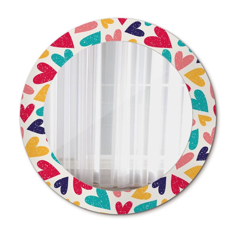 Huldar Glass Flat Wall Mirror