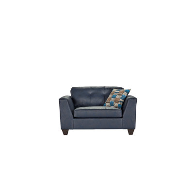 Fauteuil rembourré 57 po avec coussins réversibles et coussin Toboggan Sinatra