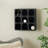 Cole And Grey Wood 9 Shelf Geometric Wall Shelf-2038186608