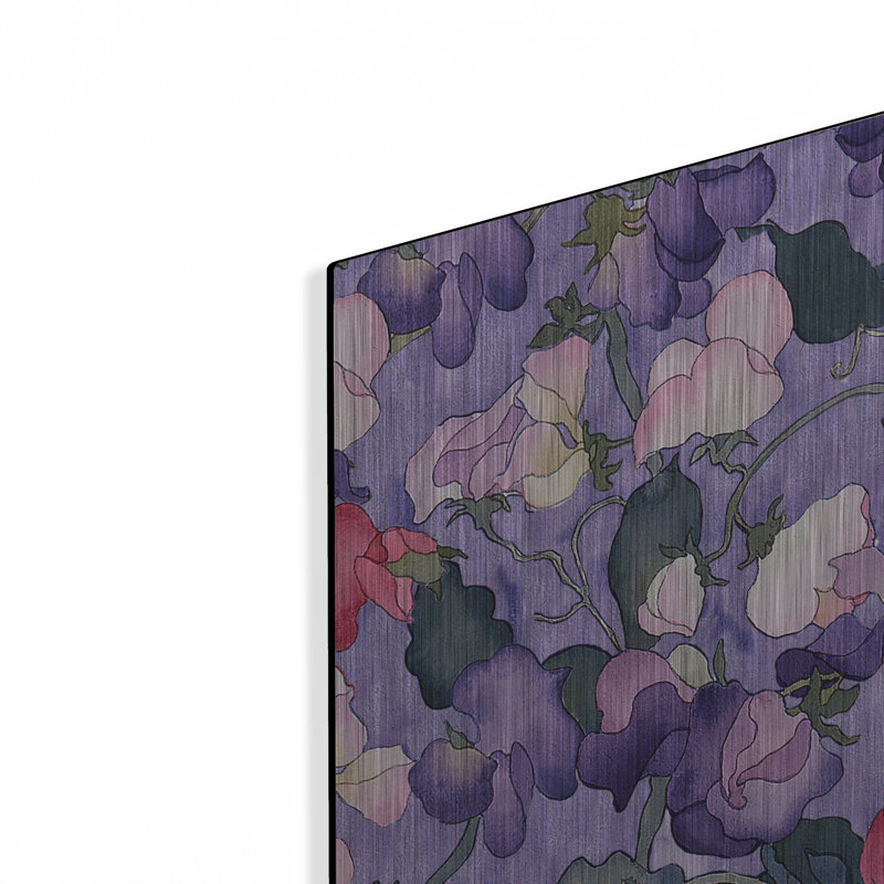 «Sweet Peas Motif-lumière» par Carissa Luminess, H 24 po x l 24 po