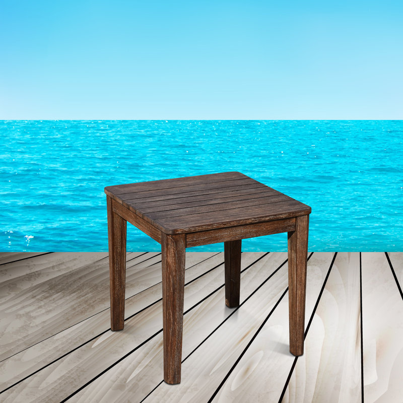 Table d’appoint en teck Mervin