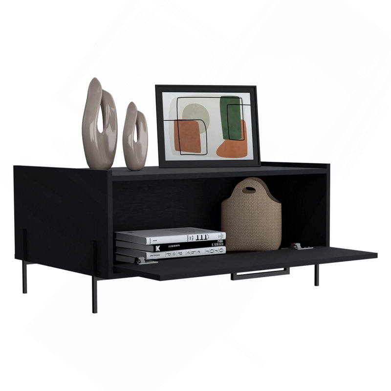 Table basse 15 po Shan, Noir