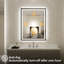 Miroir de salle de bain à DEL avec lumières, miroir de salle de bain éclairé à l'avant et à l'arrière avec anti-buée, miroirs muraux éclairés, température de 3 couleurs, à intensité variable-268698504-268698510