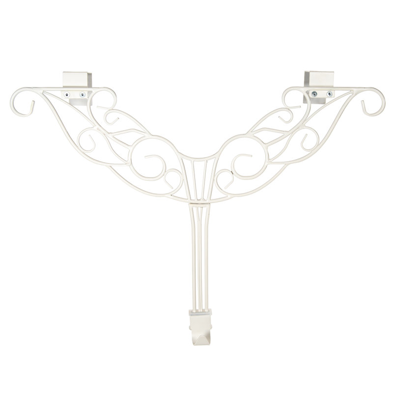Cintres de porte d'entrée avant, Blanc, H 19,5 po x l 24 po x P 3,37 po