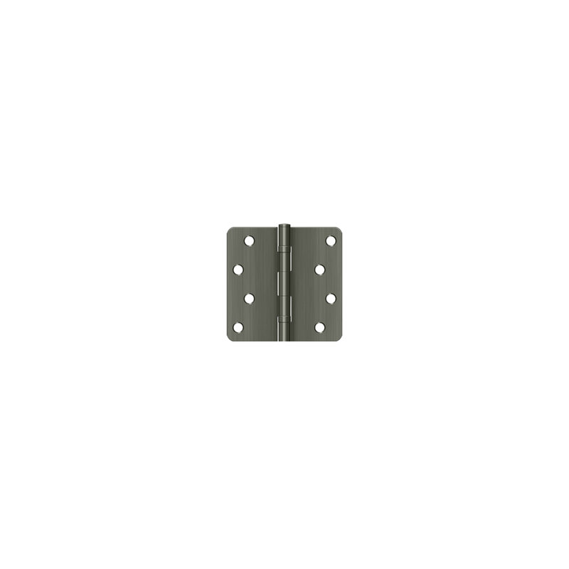 Steel Hinge, Antique Nickel