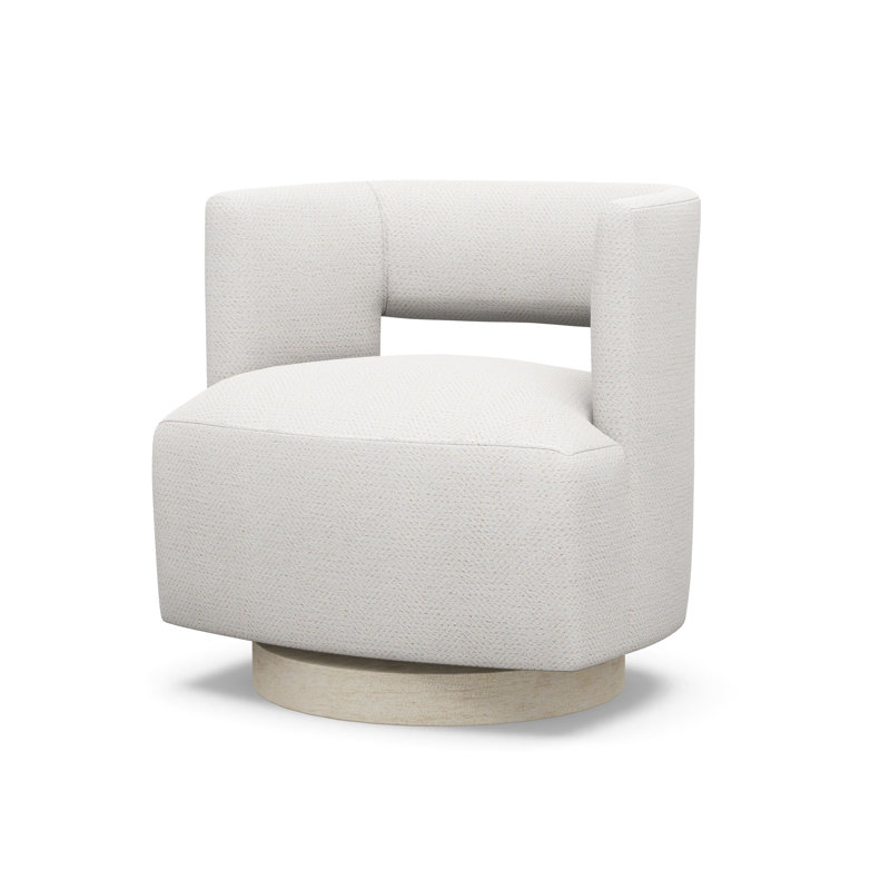 Crystle Swivel Barrel Chair, 8240-99, Sandstone