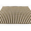 Tapis d'extérieur rayé en PET tissé à la main Mom 7 pi 10 po x 9 pi 10 po Momeni Caicos-121099085