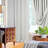 Faux Linen Total Blackout Curtains, Noise Reducing Grommet Panels with Black Backing (Set of 2)-1785563833-1785563721