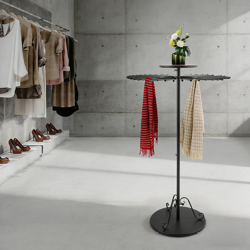 Présentoir à foulard Tie Rack, Noir