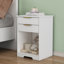 Ensemble de chambre à coucher grand lit 3 pièces 3 pièces