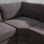 Canapé modulaire rembourré 5 pièces Shollenbarger-94191135