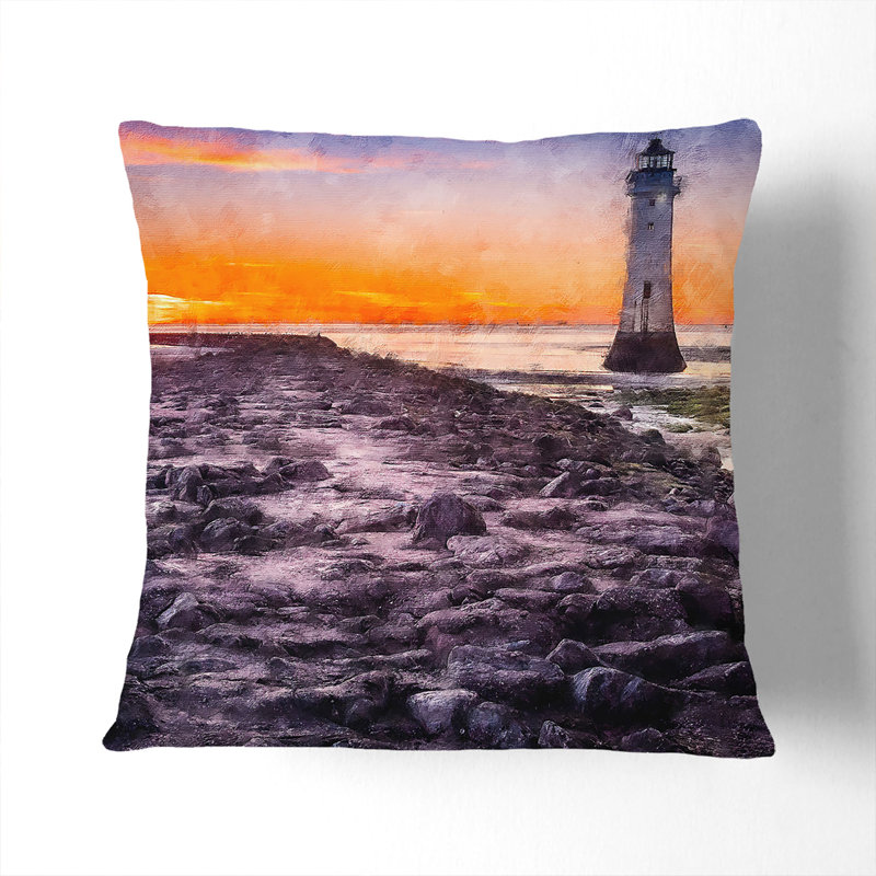 Square Cushion, 40cm H x 40cm W x 15cm D, Black
