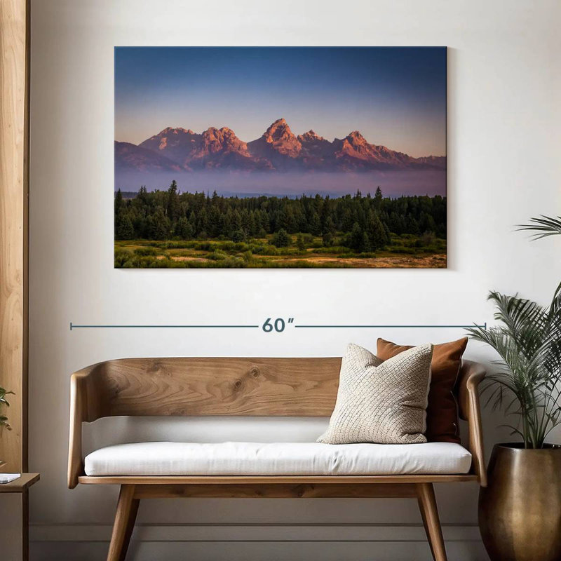 Alvord Grand Teton Mist, 32" H x 48" W