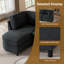 8 - Piece Chenille Fabric Sectional With Storage-116844921