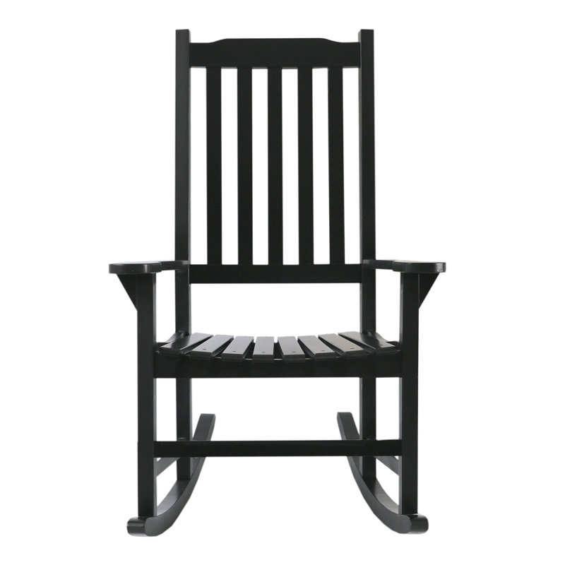 Chaise berçante Archambault, Noir