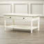 Table basse en bois massif avec rangement Tuoi-1236207386