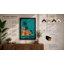 Modernist Palms And Form Mid-Century - Print-698071877-698071879