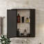 Armoire de salle de bain murale avec miroir