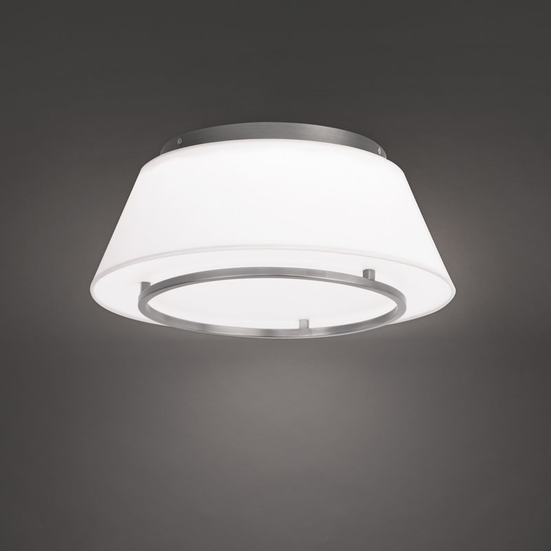 Hailey 1 - Light LED Flush Mount, Brushed Nickel