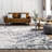 Abstract Blue Area Rug-993557339