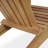Grade A Teak Outdoor Patio Adirondack Chair Set of 2 (1 Chairs + 1 Side Table)
