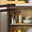 Armoire avec bibliothèque arquée Modern Farmhouse