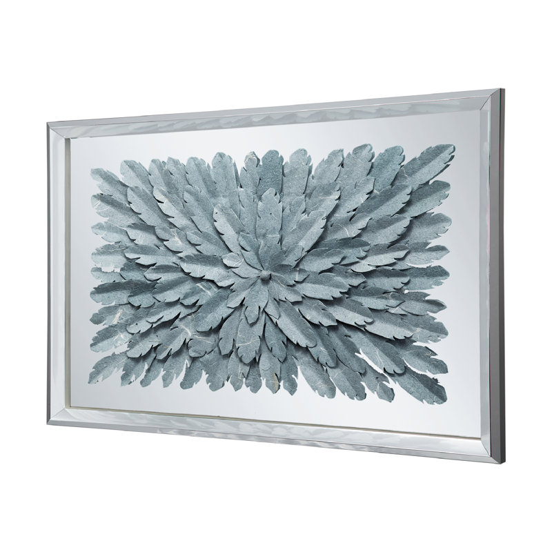 Décoration murale plume ombre