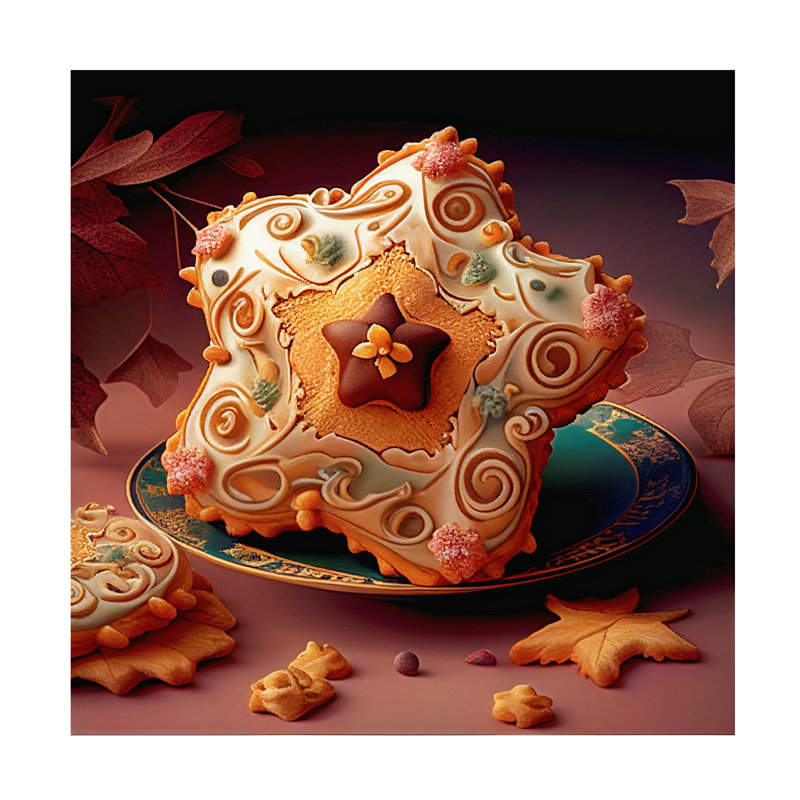 Art sur toile Sasha Delphine's Bakery, H 14 po x l 14 po