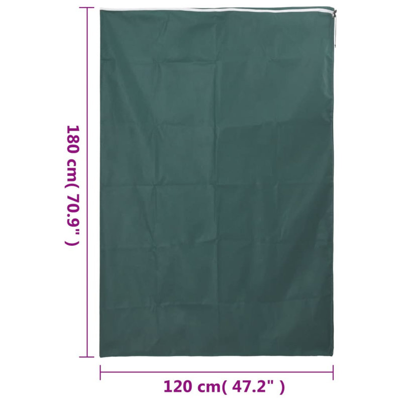 Birck Tree Protection Mat, Green, 180cm H x 120cm W