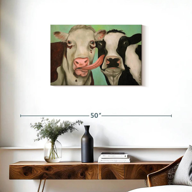 Cowlicious, 20" H x 30" W